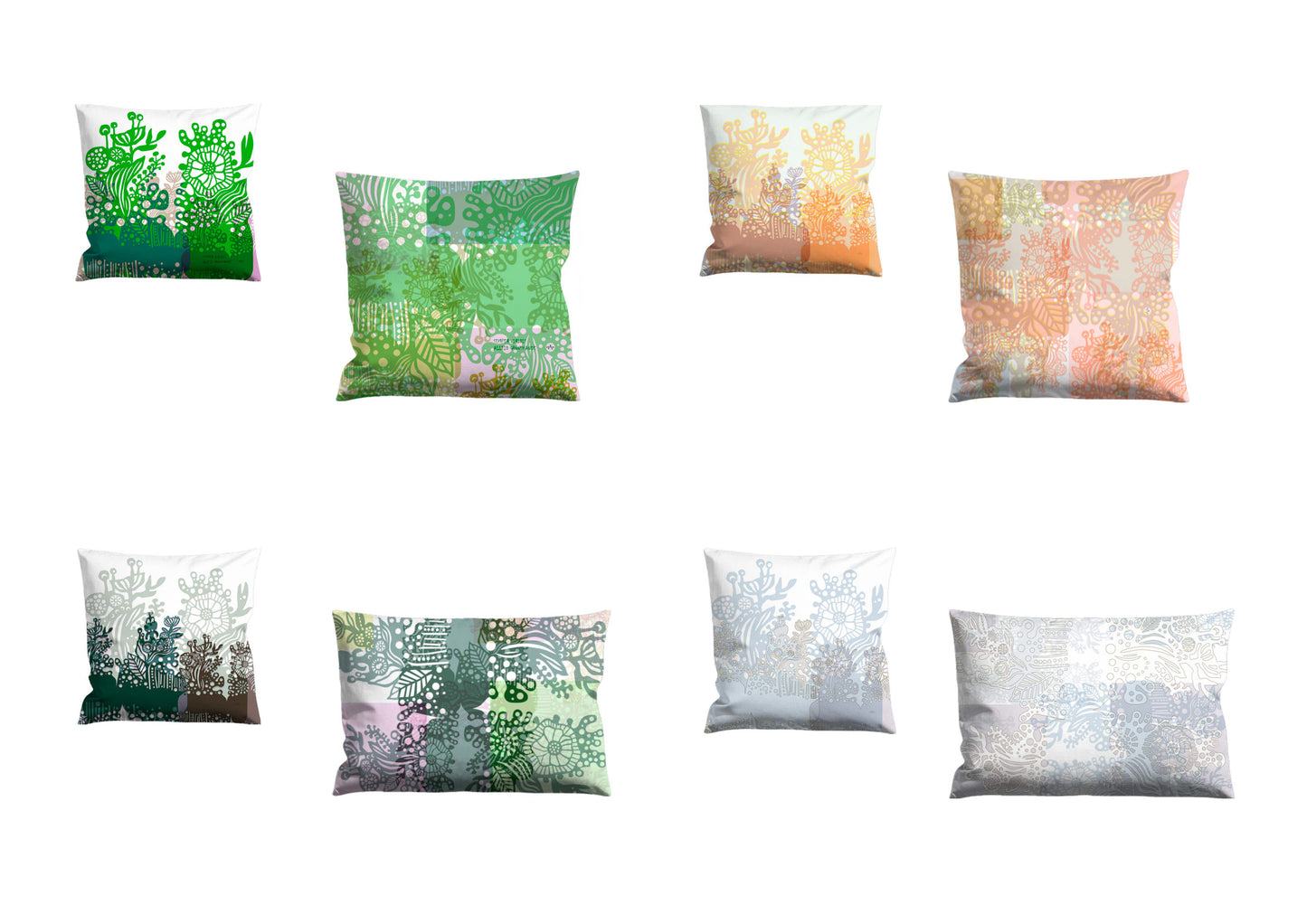 Cushion cover 40x40 cm - Semper Viridis all seasons