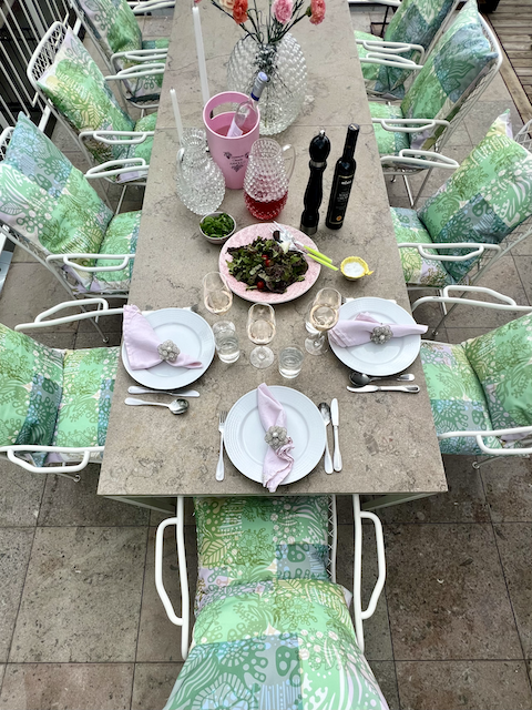 Semper Viridis - Cushion cover with unique print 65x65 cm