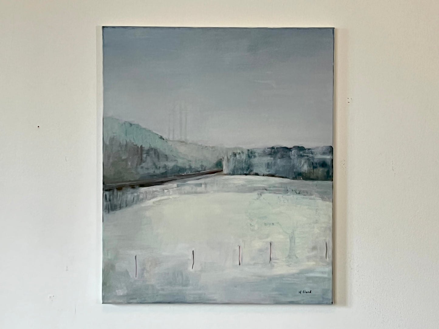 Hågelbyleden - Oil painting on linen canvas