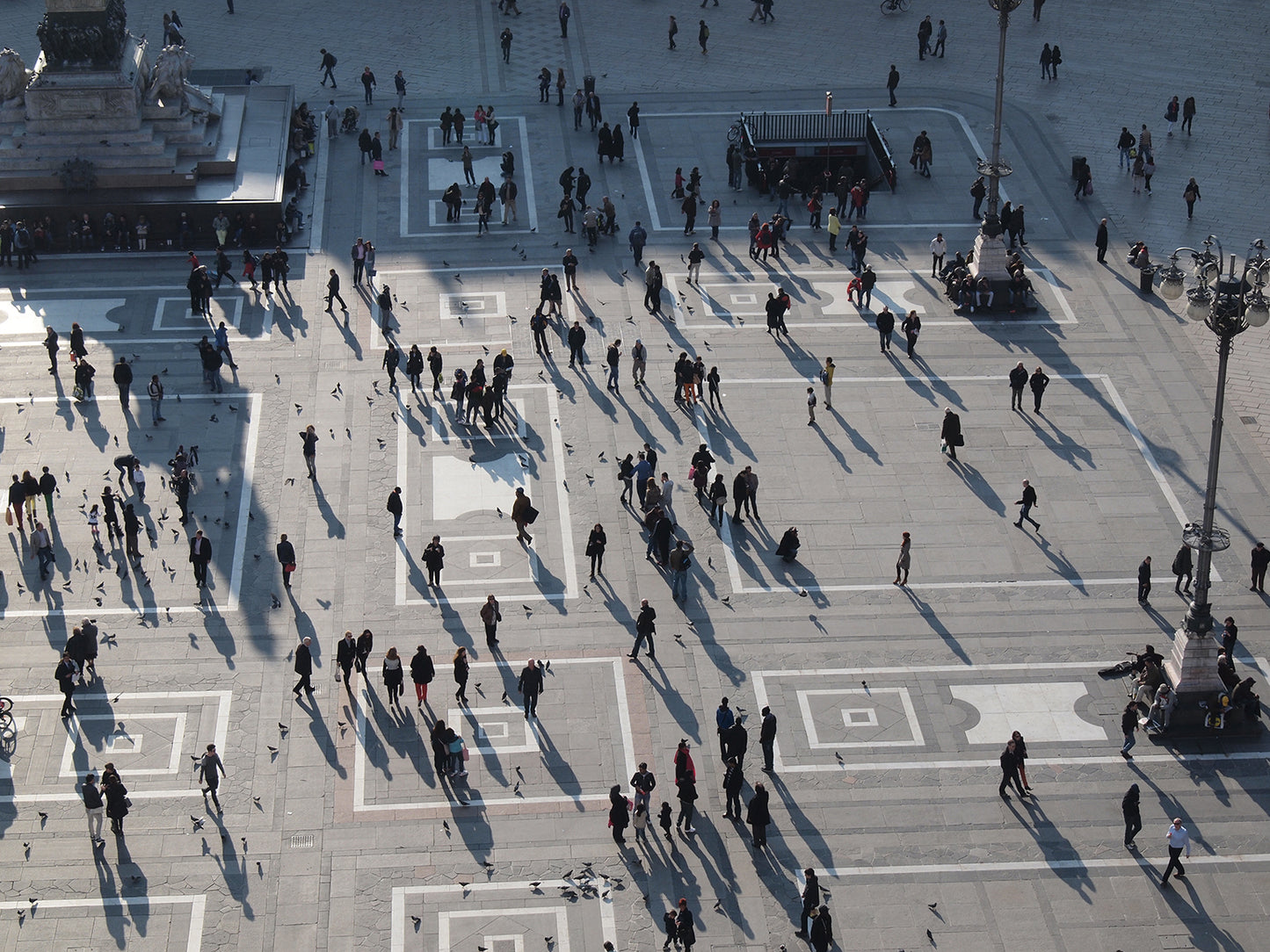 Piazza del Doumo Milano, Fine Art Print by Studio5land