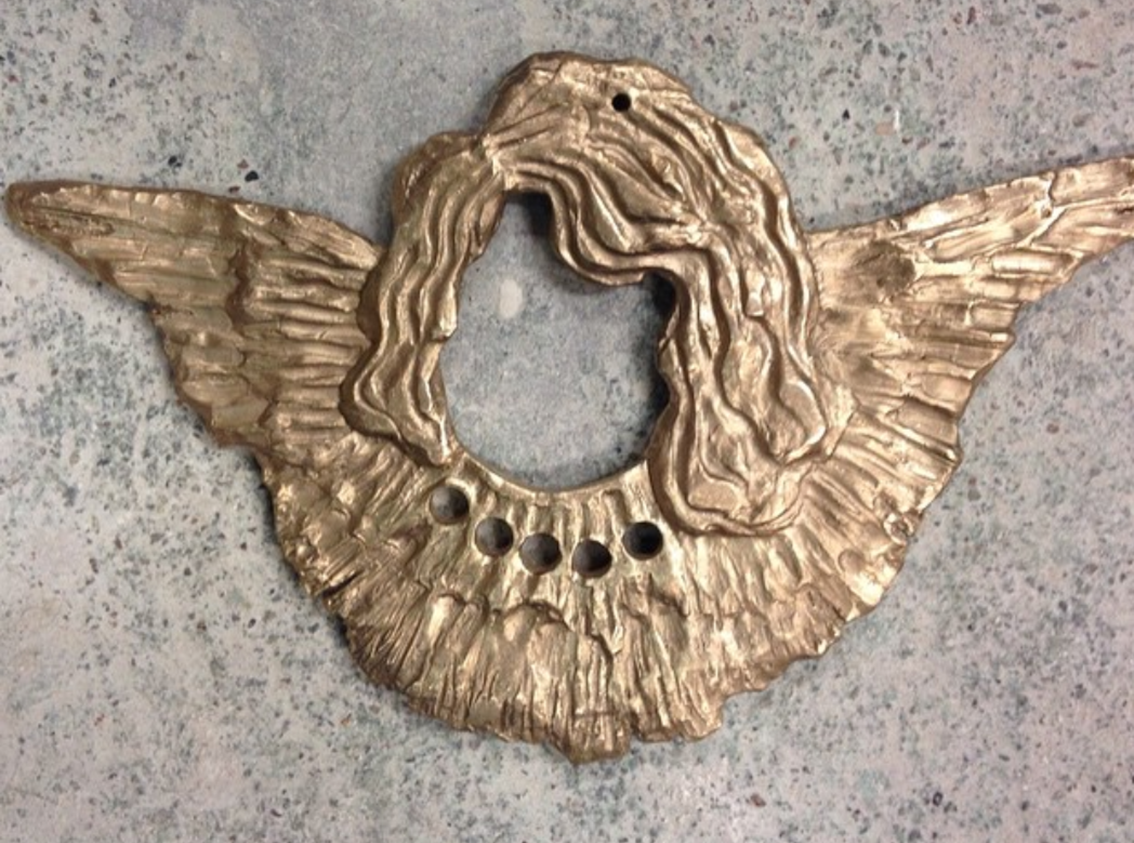 Bronze sculpture Ängelhen (price on request)