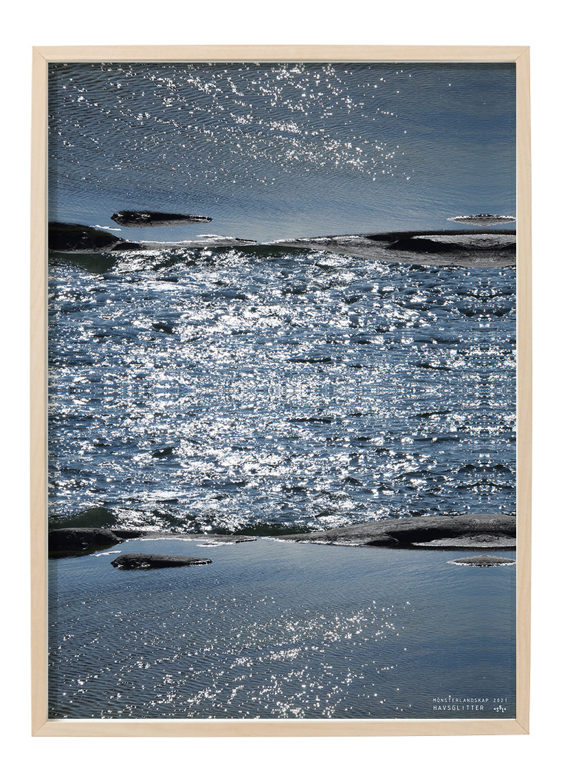 SEA GLITTER - a pattern landscape