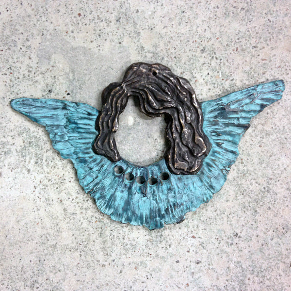 Bronze sculpture Ängelhen (price on request)