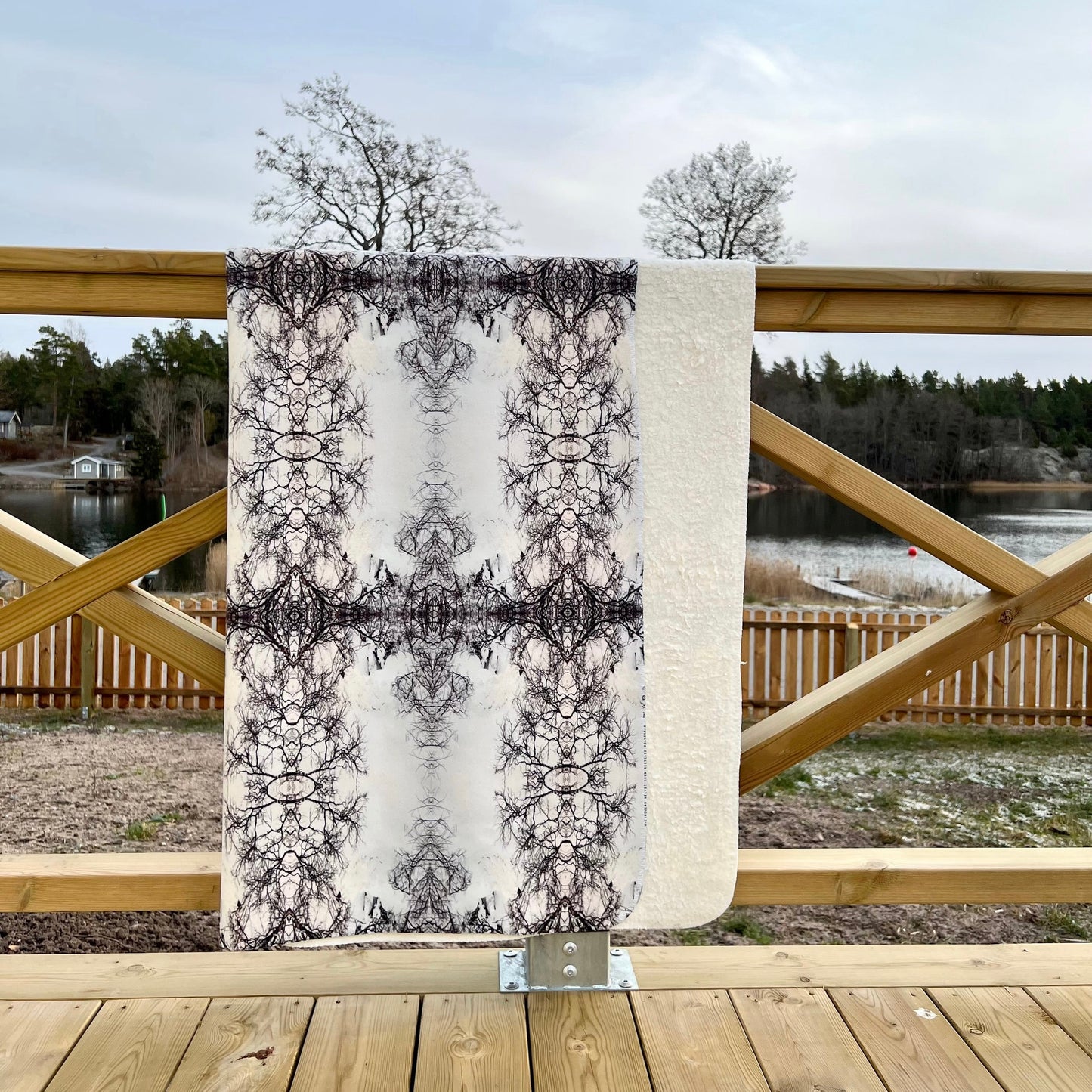 Fjällbjörk - Sherpa Blanket 120x150 cm