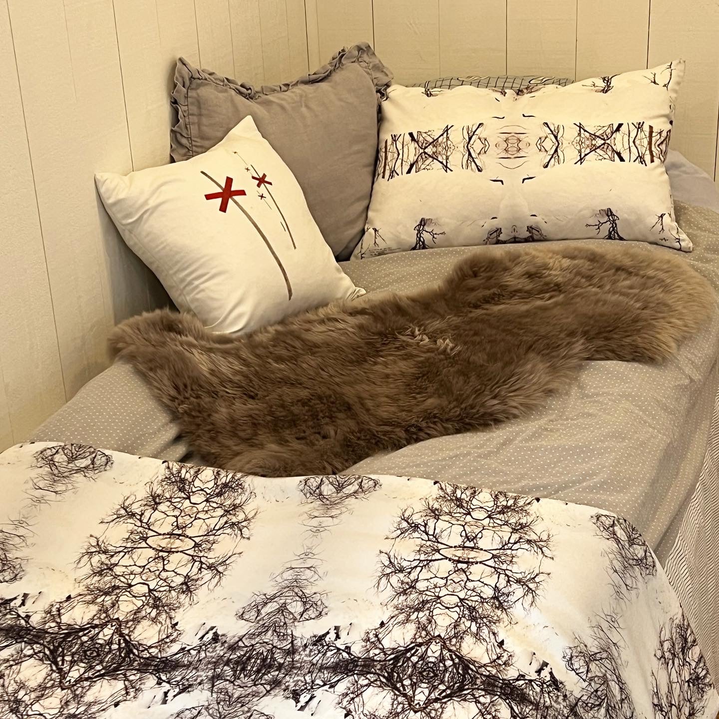 Fjällbjörk - Sherpa Blanket 120x150 cm