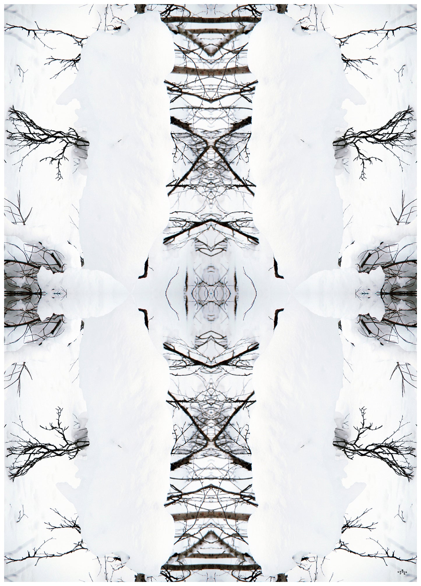 SNÖGREN - poster 50 x 70 cm
