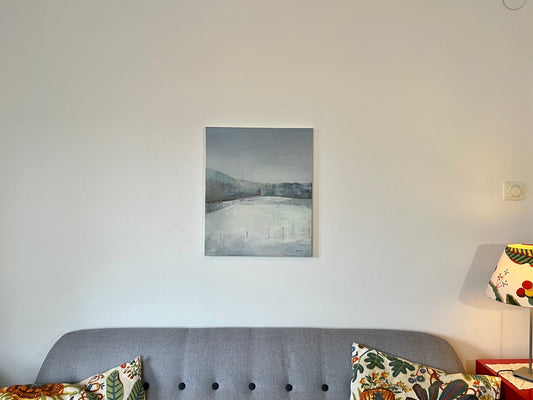 Hågelbyleden - Oil painting on linen canvas