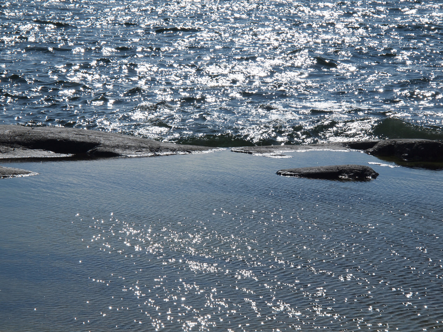 SEA GLITTER - a pattern landscape