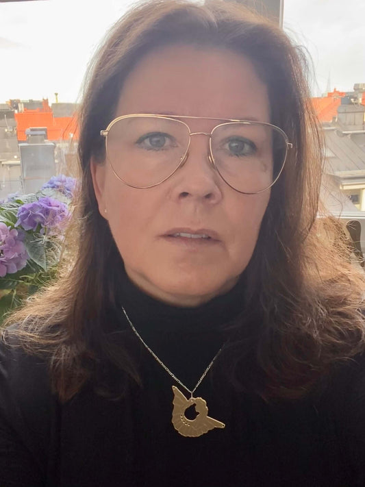 Necklace "Ängelhen finns"