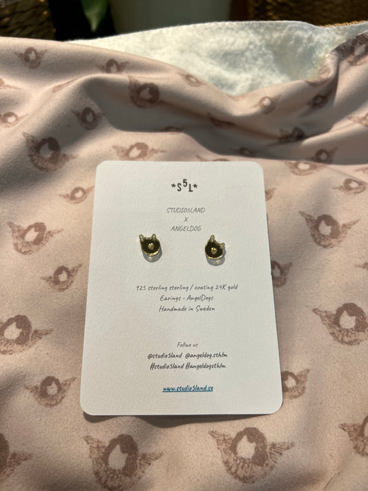 Earrings Studio5land x AngelDog (gold)