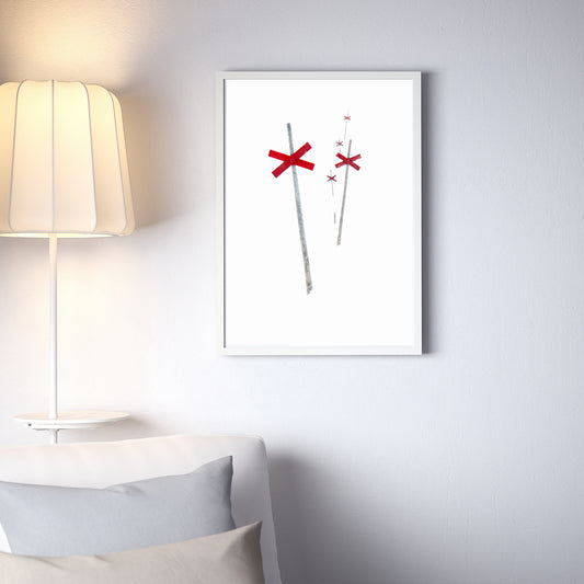 SNÖMÄRKE - Poster 50 x 70 cm