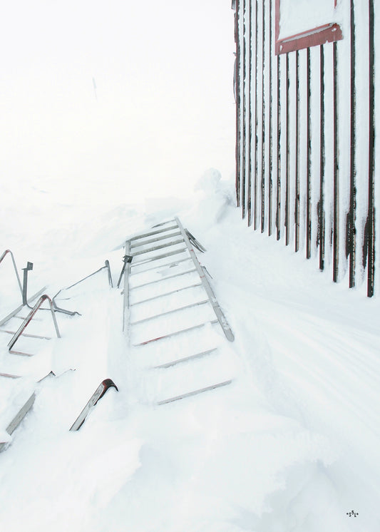 SNÖSTEGE - Poster 50 x 70 cm